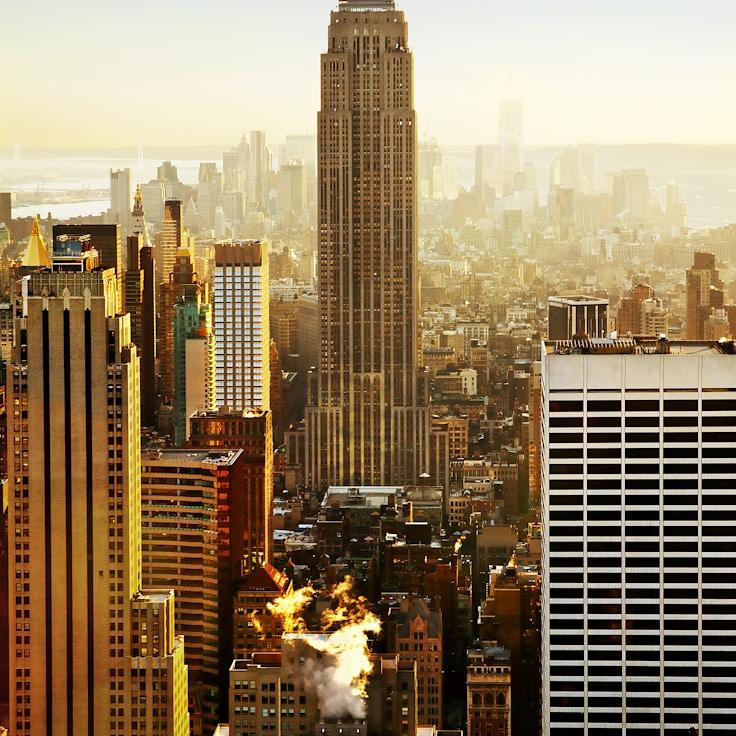 Sunset outdoors in France